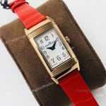 Swiss Copy Jaeger-LeCoultre Reverso One Ladies Watch Rose Gold Sapphire Glass